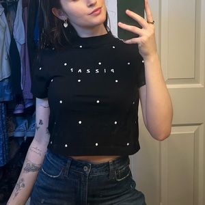 Lazy oaf crop top. In great condition. Size small